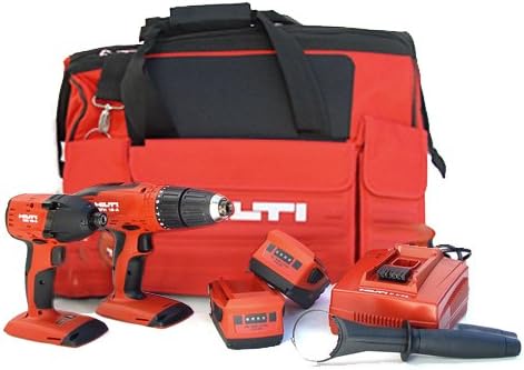 Hilti 03482660 SFH 18-A and SID 18-A CPC 18-volt Cordless Impact Driver and Hammer Drill/Driver Combo with Soft Case