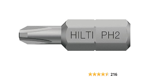 Hilti PHL #2 Drywall Insert Bit - 2039035 - Pack of 10