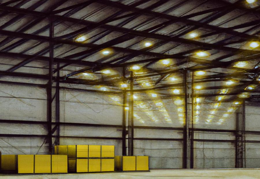 Light generating cement: Innovative lighting solutions for warehouses 