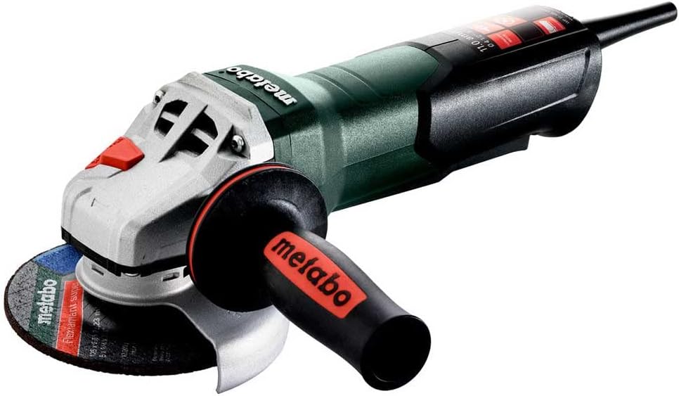 Metabo 603624420 WP 11-125 Quick 11 Amp 11000 RPM 4.5 in. / 5 in. Corded Angle Grinder with Non-Locking Paddle